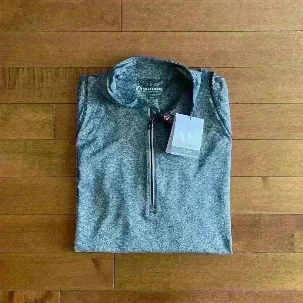 Sunice | Men’s  tobey lightweight stretch half-zip layering pullover size XXL